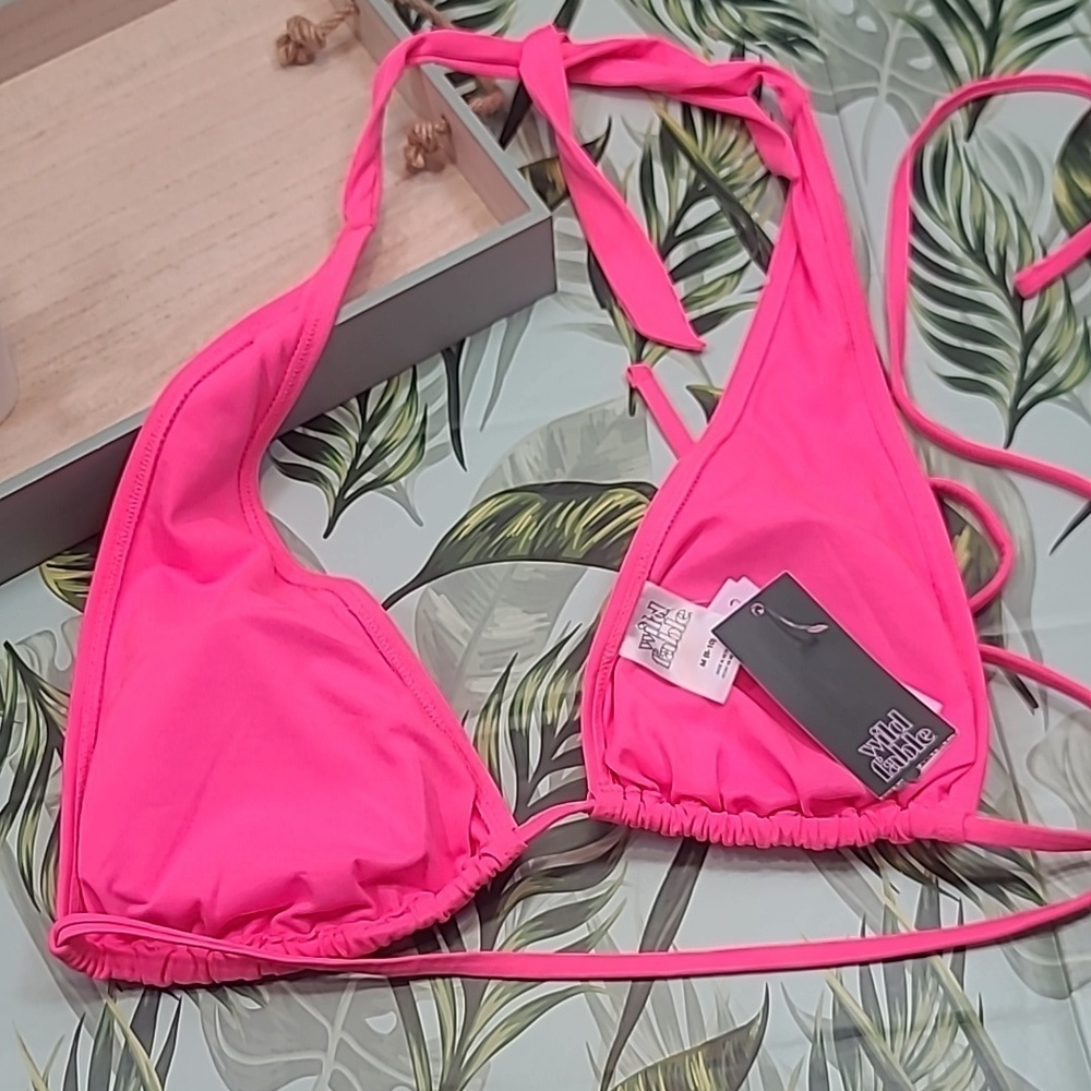 Wild Fable multi tie swim top - Picture 4 of 7